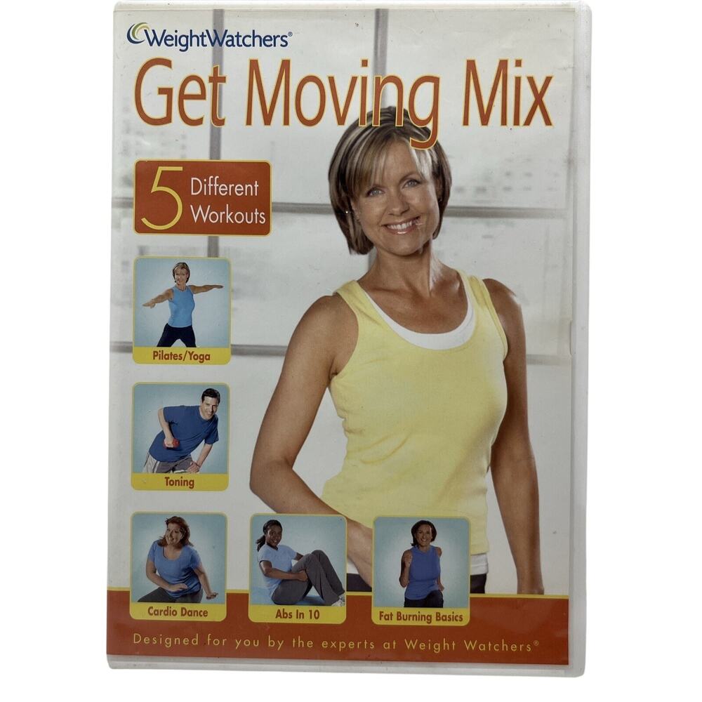 Weight Watchers Get Moving Mix - 5 Different Workouts (DVD)